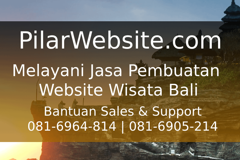 Jasa Pembuatan Website Wisata Bali
